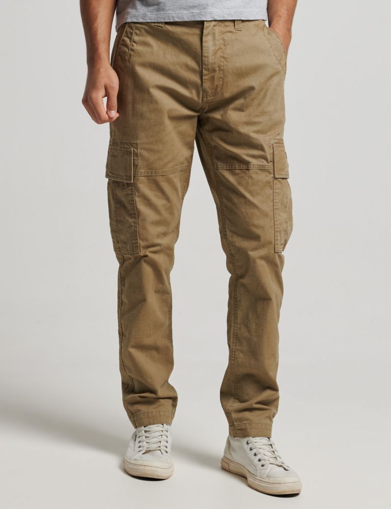 Slim Fit Cargo Trousers 1 of 6