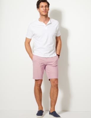 Slim fit cheap chino shorts mens