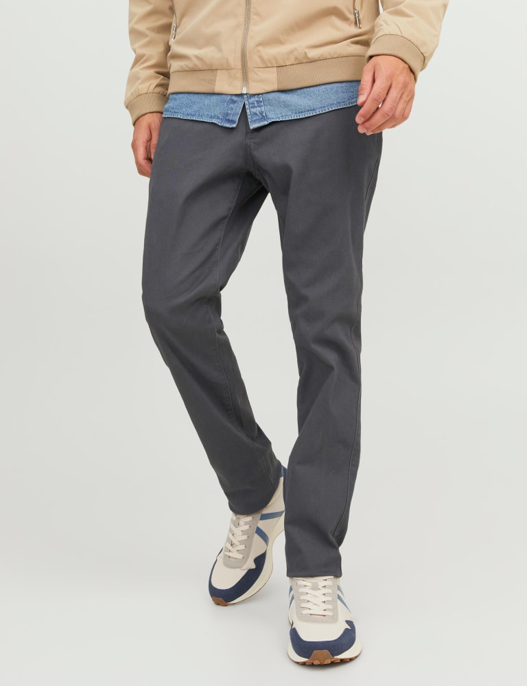 Slim Fit Chinos JACK JONES M S