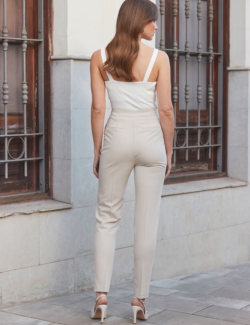 Slim Fit Cigarette Trousers 4 of 5