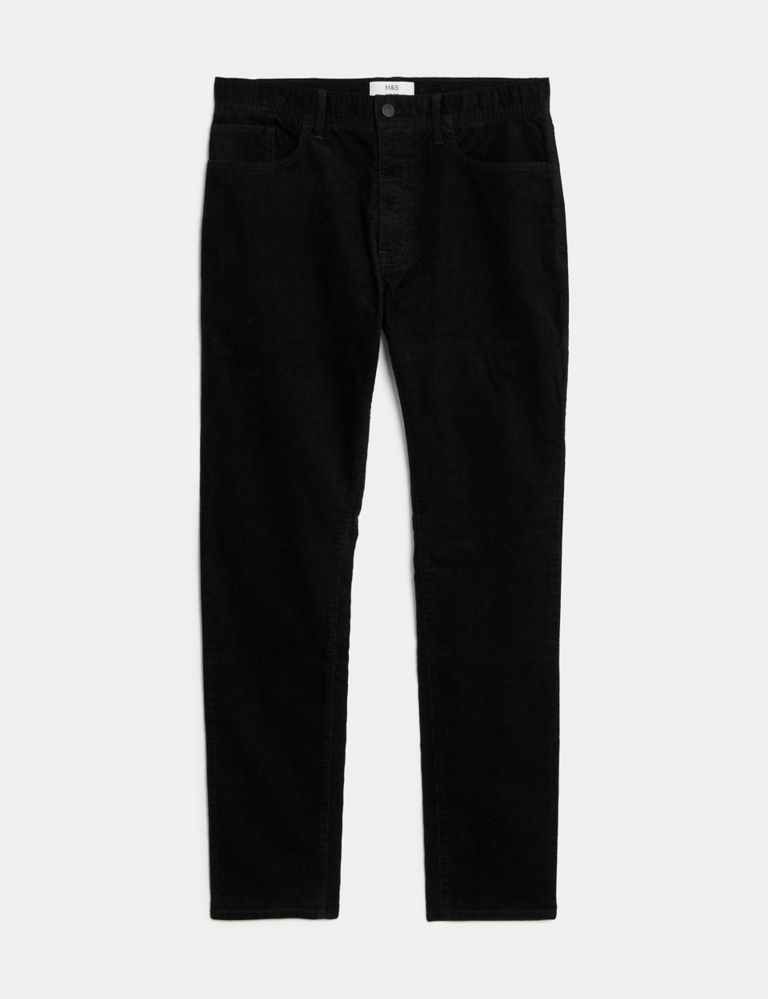 Slim Fit Corduroy 5 Pocket Trousers | M&S Collection | M&S