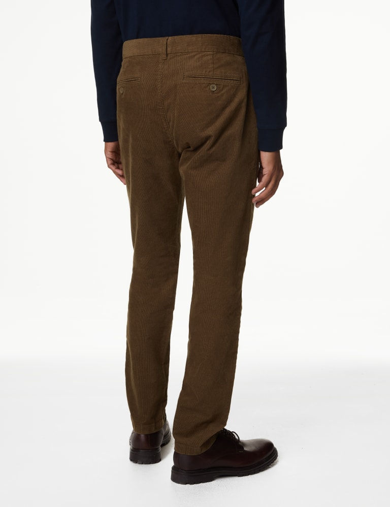 Slim Fit Corduroy Stretch Chinos 5 of 5