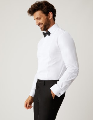 difference between slim fit and tailored fit shirts m&s