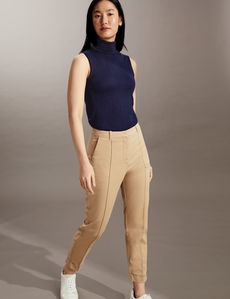 Women's skinny cheap fit chinos