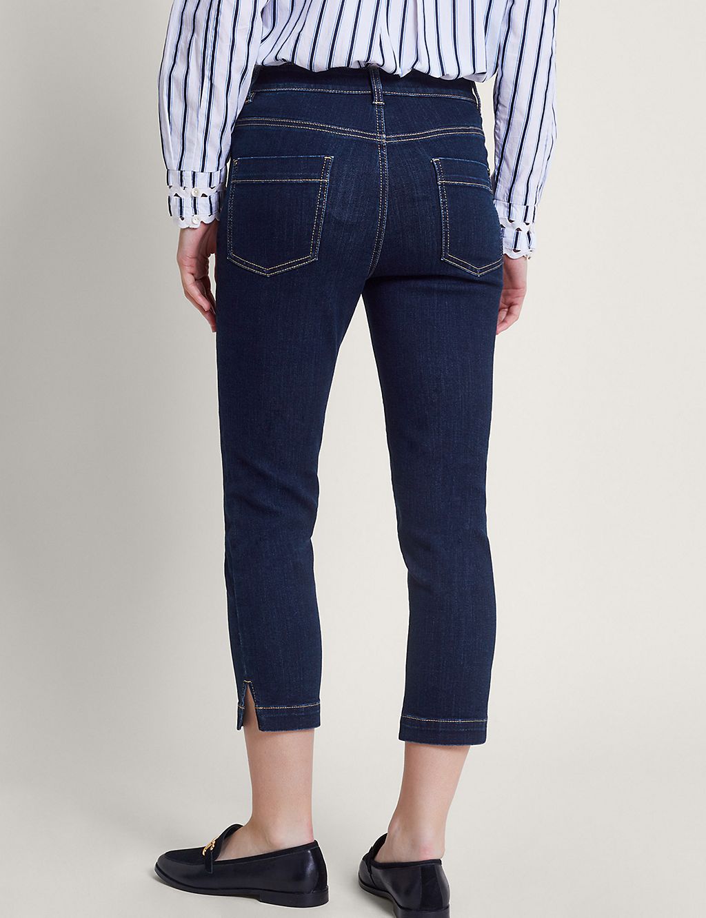 Slim Fit Cropped Jeans 2 of 5