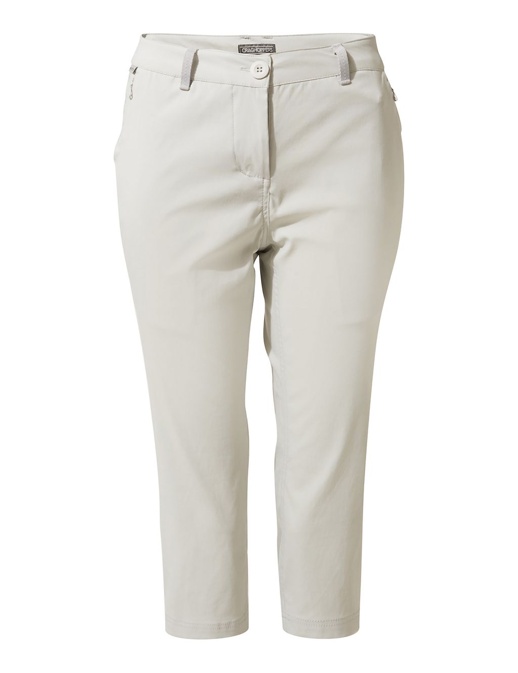 Slim Fit Cropped Trousers 1 of 9
