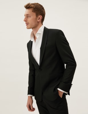 m&s mens velvet jacket