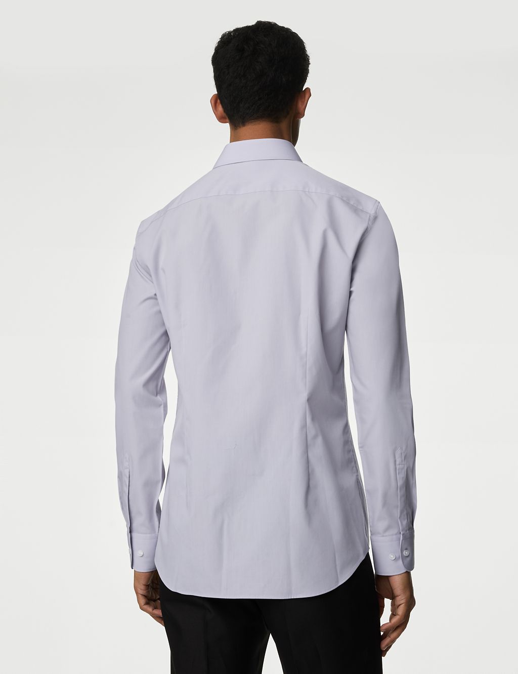 Slim Fit Easy Iron Cotton Blend Shirt 2 of 4