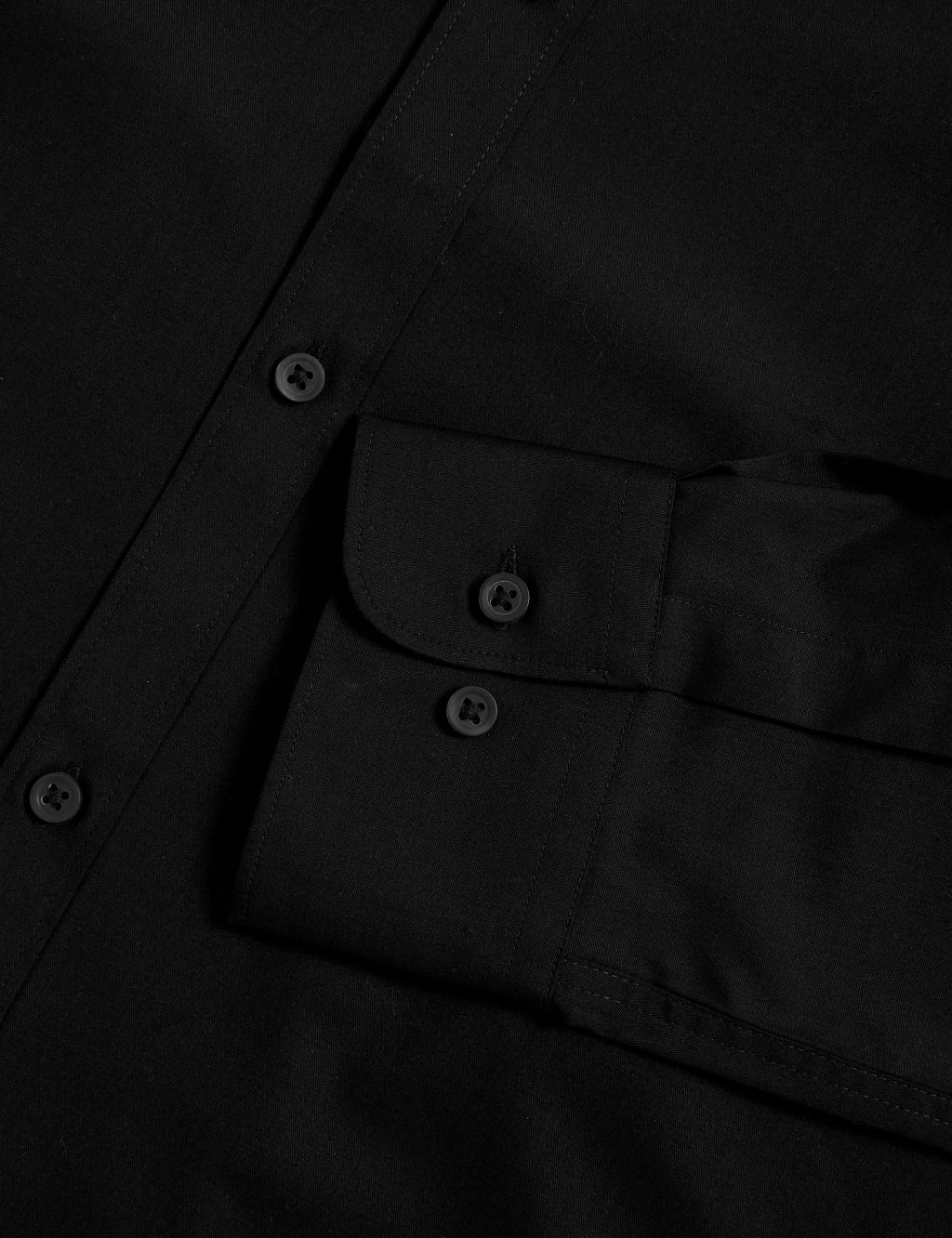 Slim Fit Easy Iron Cotton Blend Shirt 4 of 4