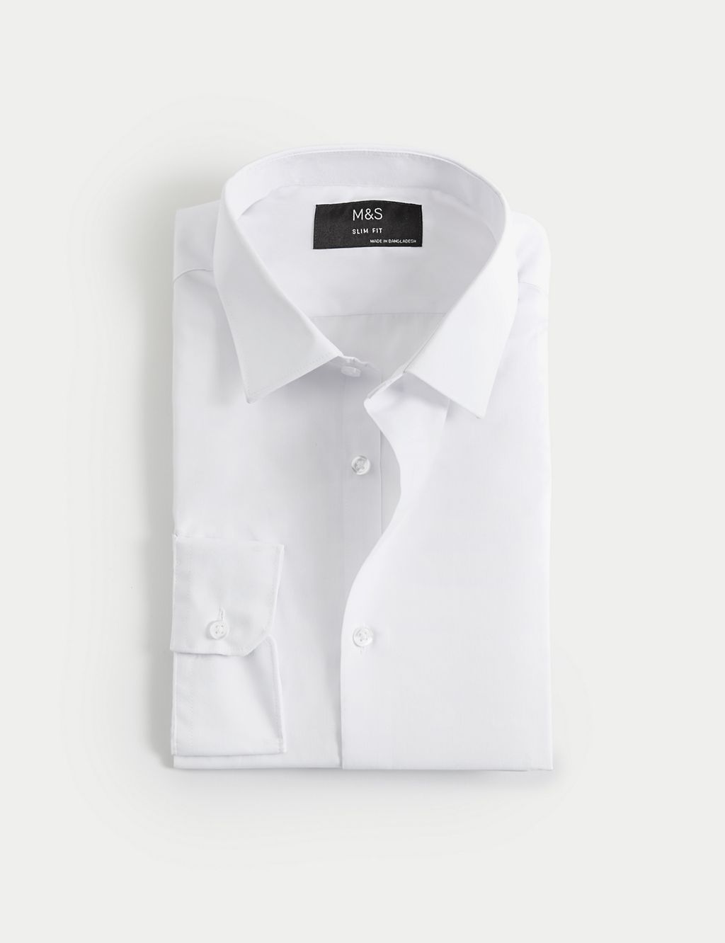 Slim Fit Easy Iron Cotton Blend Shirt 3 of 6