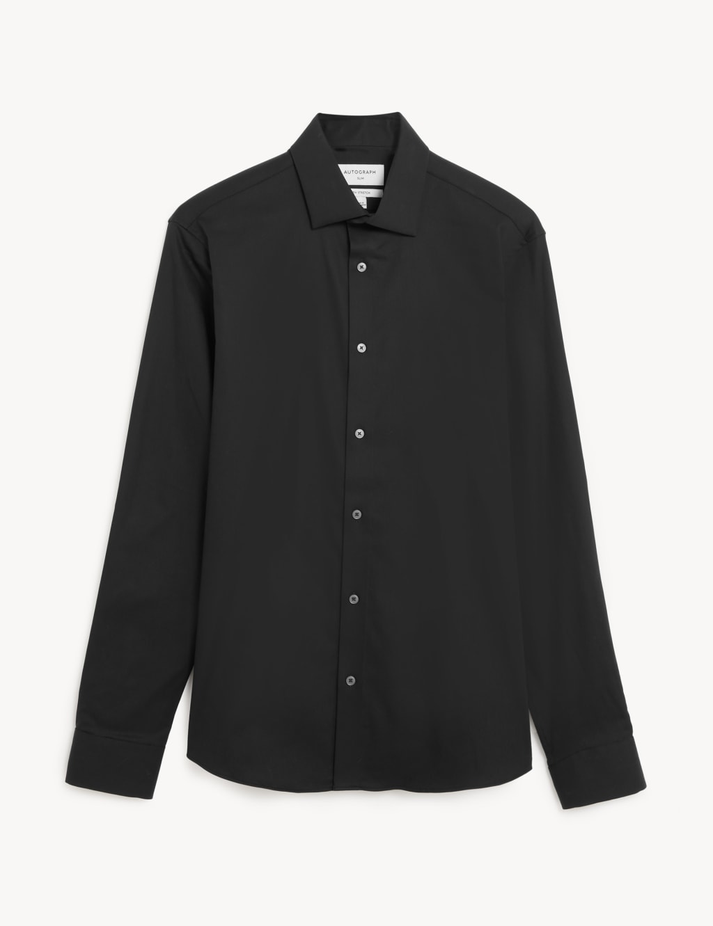 Slim Fit Easy Iron Cotton Rich Shirt 2 of 7