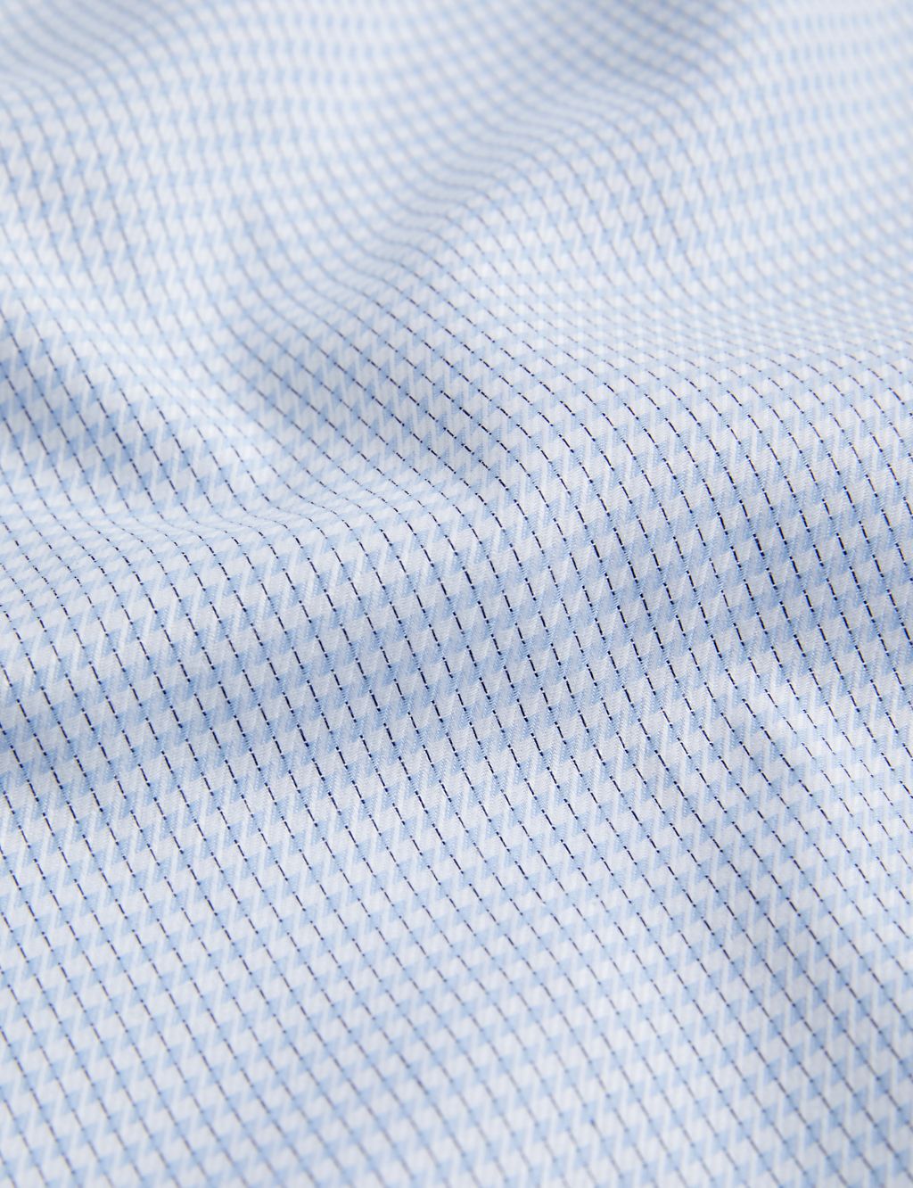 Slim Fit Easy Iron Luxury Cotton Check Shirt 6 of 7