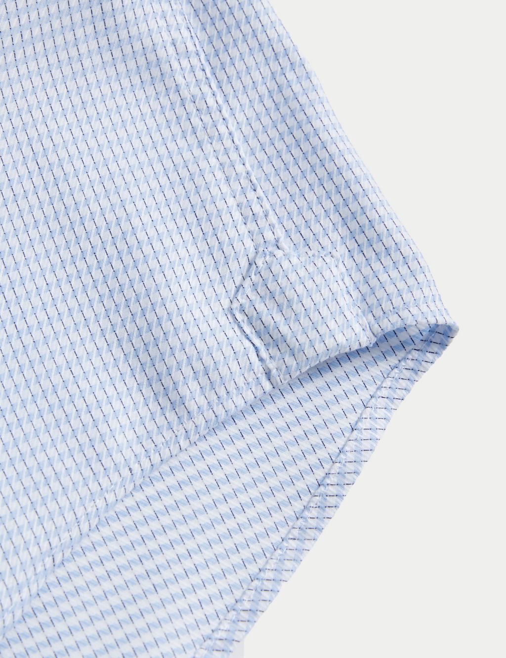 Slim Fit Easy Iron Luxury Cotton Check Shirt 5 of 7