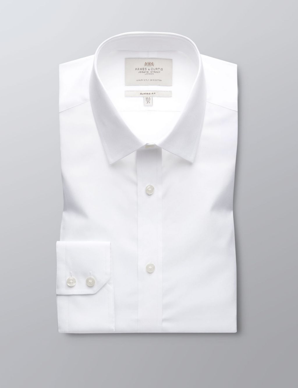 Slim Fit Easy Iron Pure Cotton Shirt 3 of 3