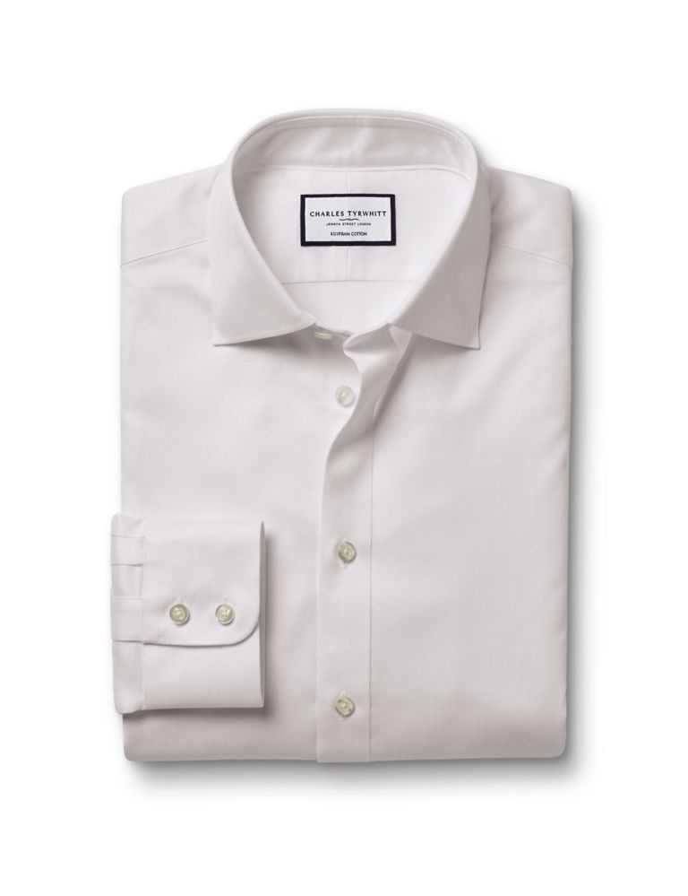 Slim Fit Easy Iron Pure Cotton Weave Shirt 2 of 6