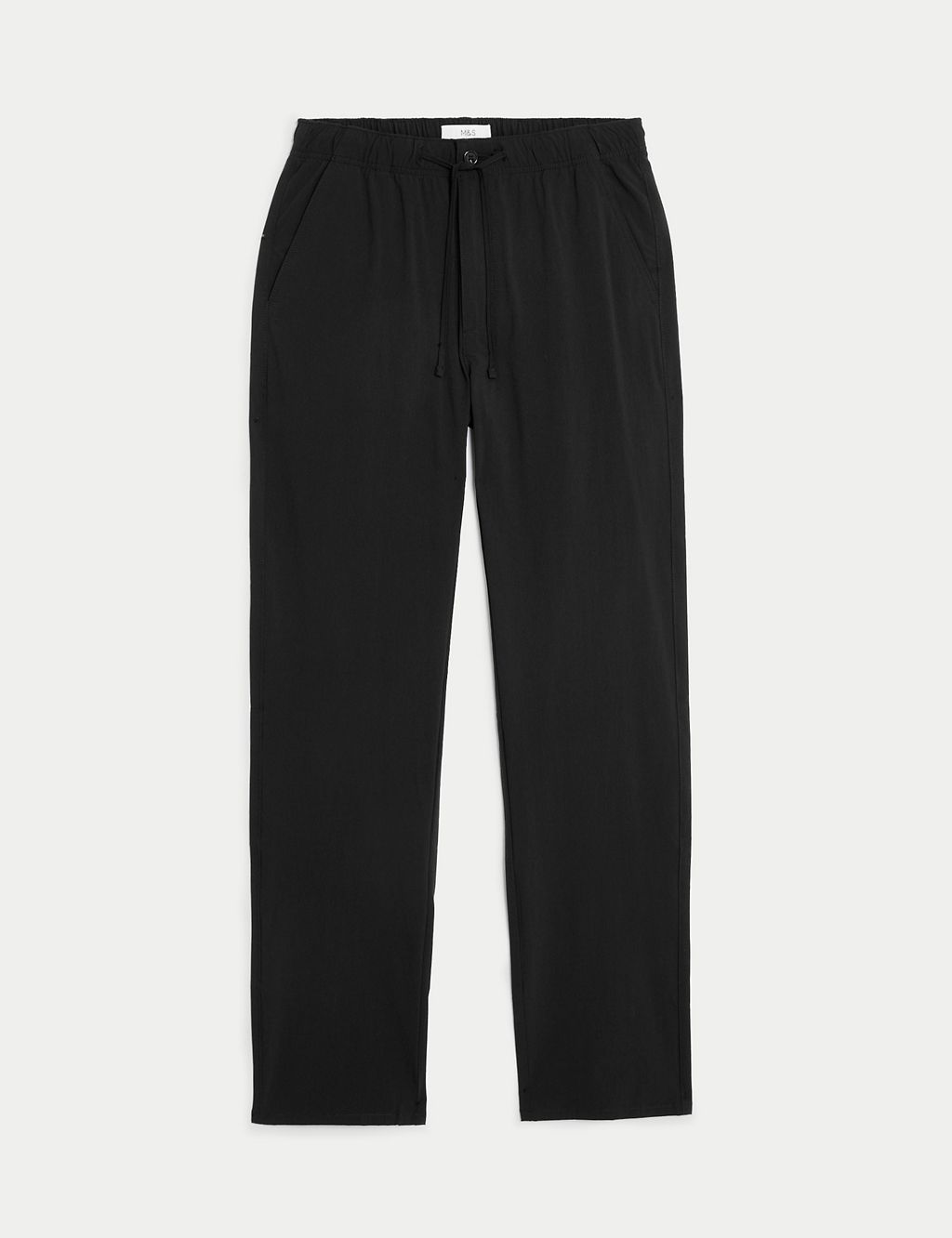 Slim Fit Elasticated Waist Trousers | M&S Collection | M&S
