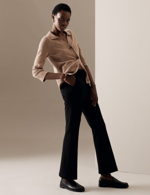 fit and flare trousers