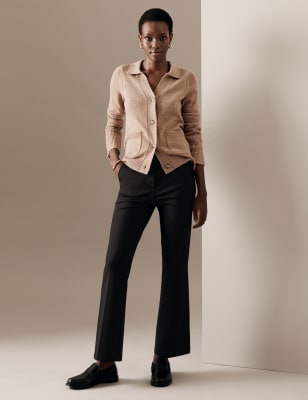 fit and flare trousers