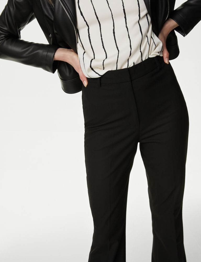 Slim Fit Flare Trousers 3 of 6