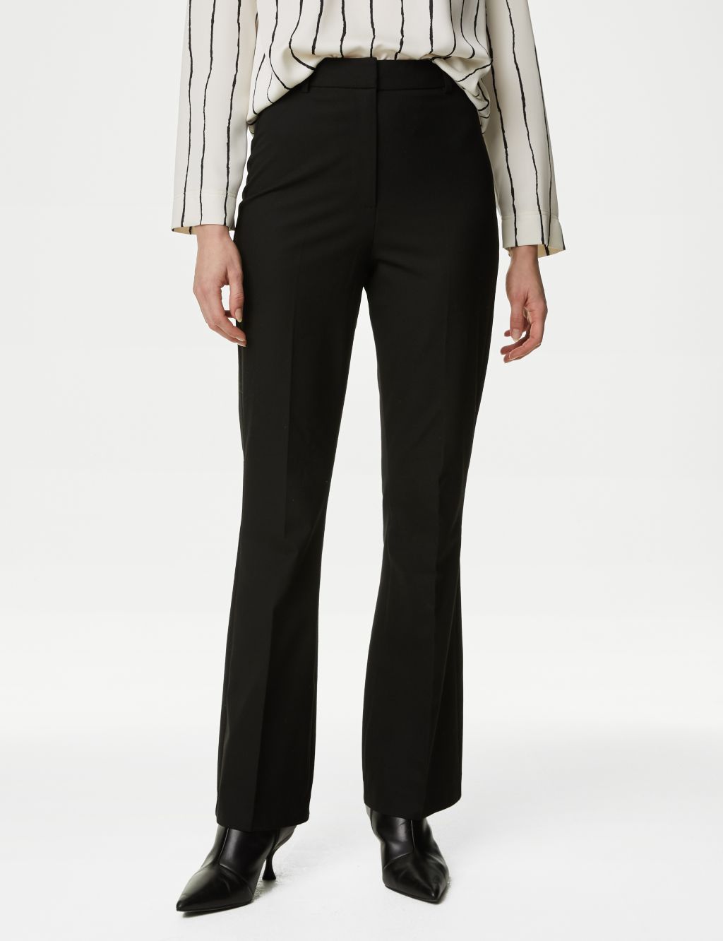 Slim Fit Flare Trousers 4 of 6