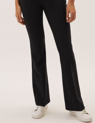 tight fitted flare pants