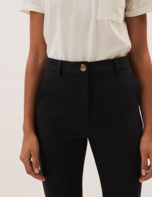 short flared trousers