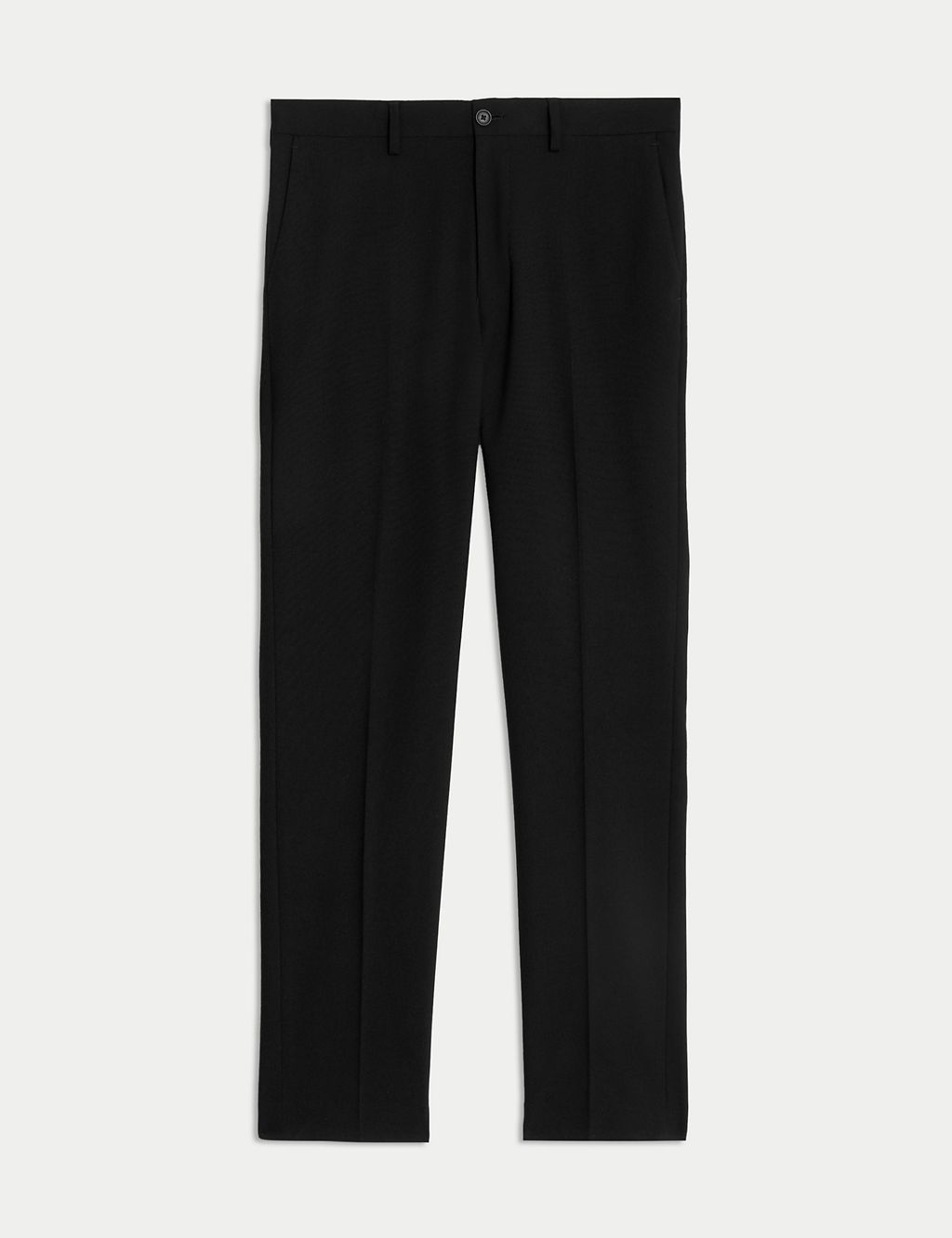 Slim Fit Flat Front Stretch Trousers 1 of 5