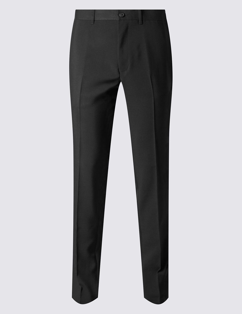 Slim Fit Flat Front Trousers 1 of 3