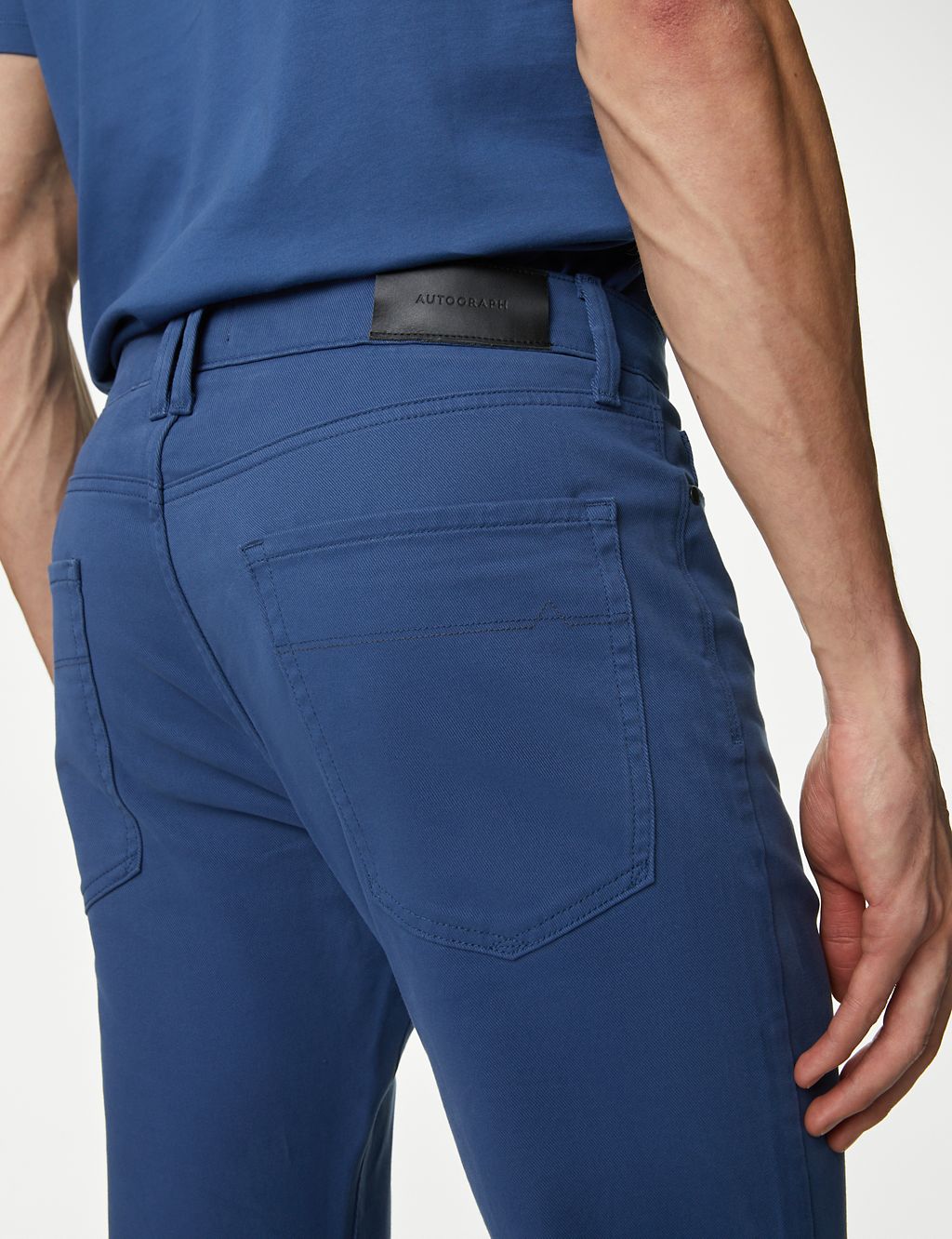 Slim Fit Italian 5 Pocket Trousers 6 of 6