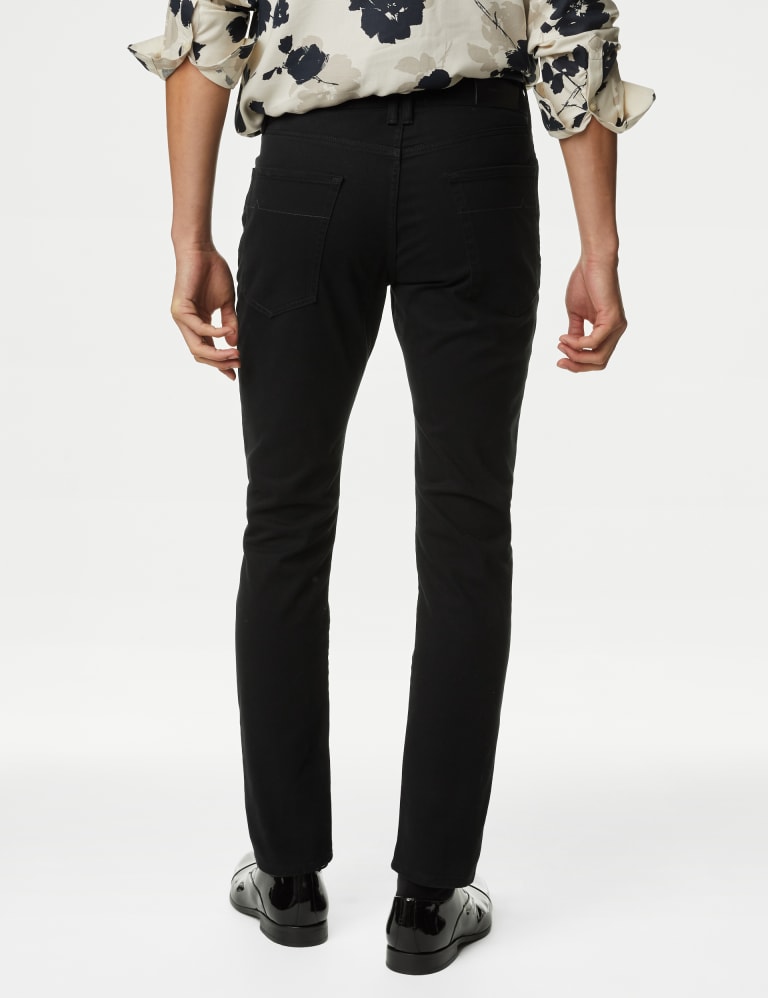 Slim Fit Italian 5 Pocket Trousers Autograph M S