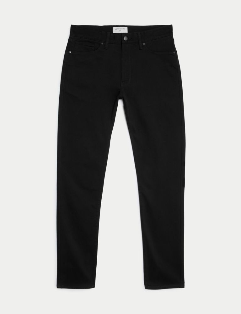 Slim Fit Italian 5 Pocket Trousers | Autograph | M&S