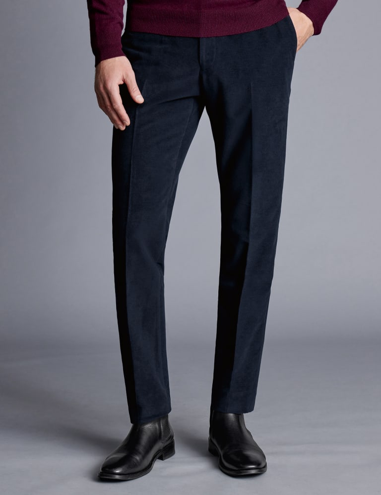 Slim moleskin trousers store