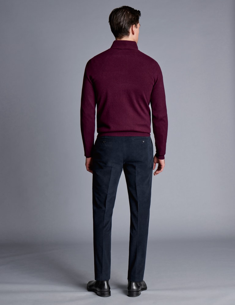 Slim Fit Italian Moleskin Trousers Charles Tyrwhitt M S