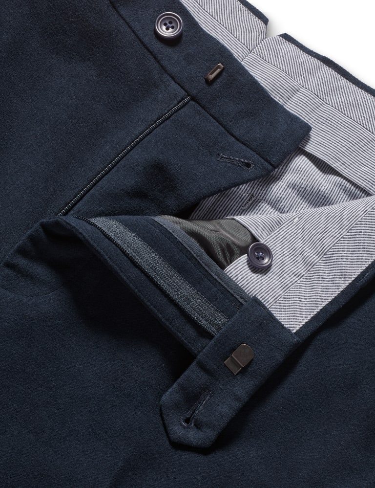 Slim Fit Italian Moleskin Trousers Charles Tyrwhitt M&S