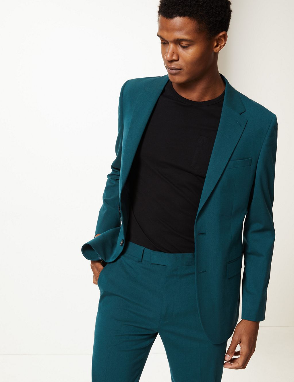 Slim Fit Jacket with Stretch 2 of 6