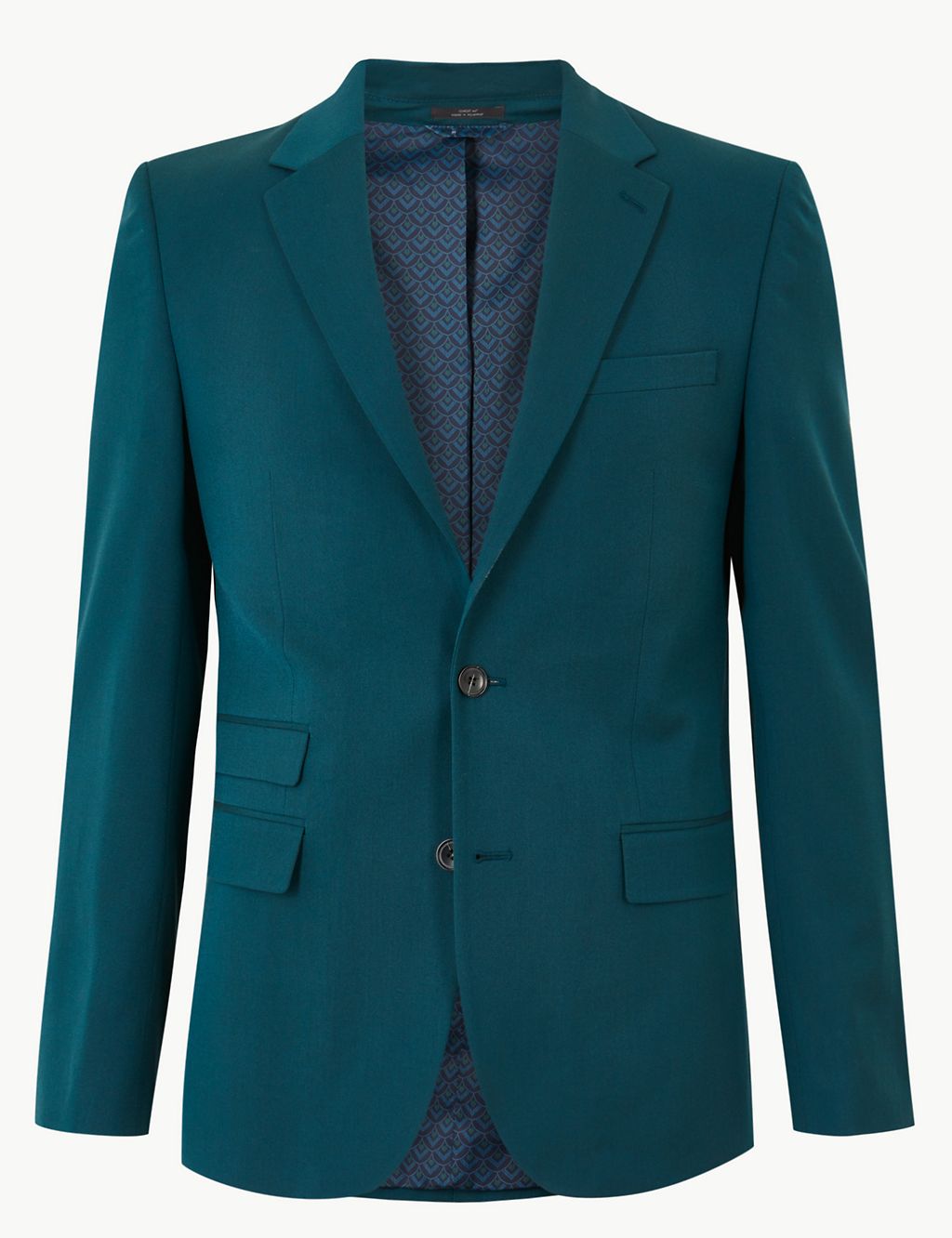 Slim Fit Jacket with Stretch 1 of 6