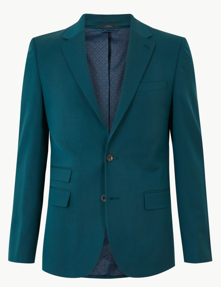 Slim Fit Jacket with Stretch 2 of 6