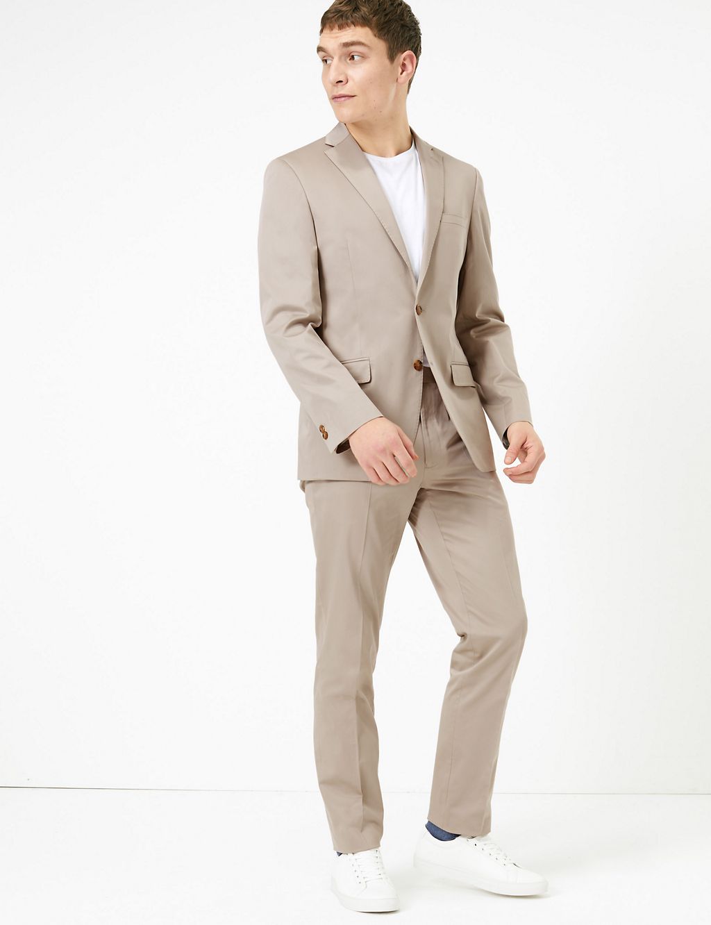 Slim Fit Jacket with Stretch 3 of 8