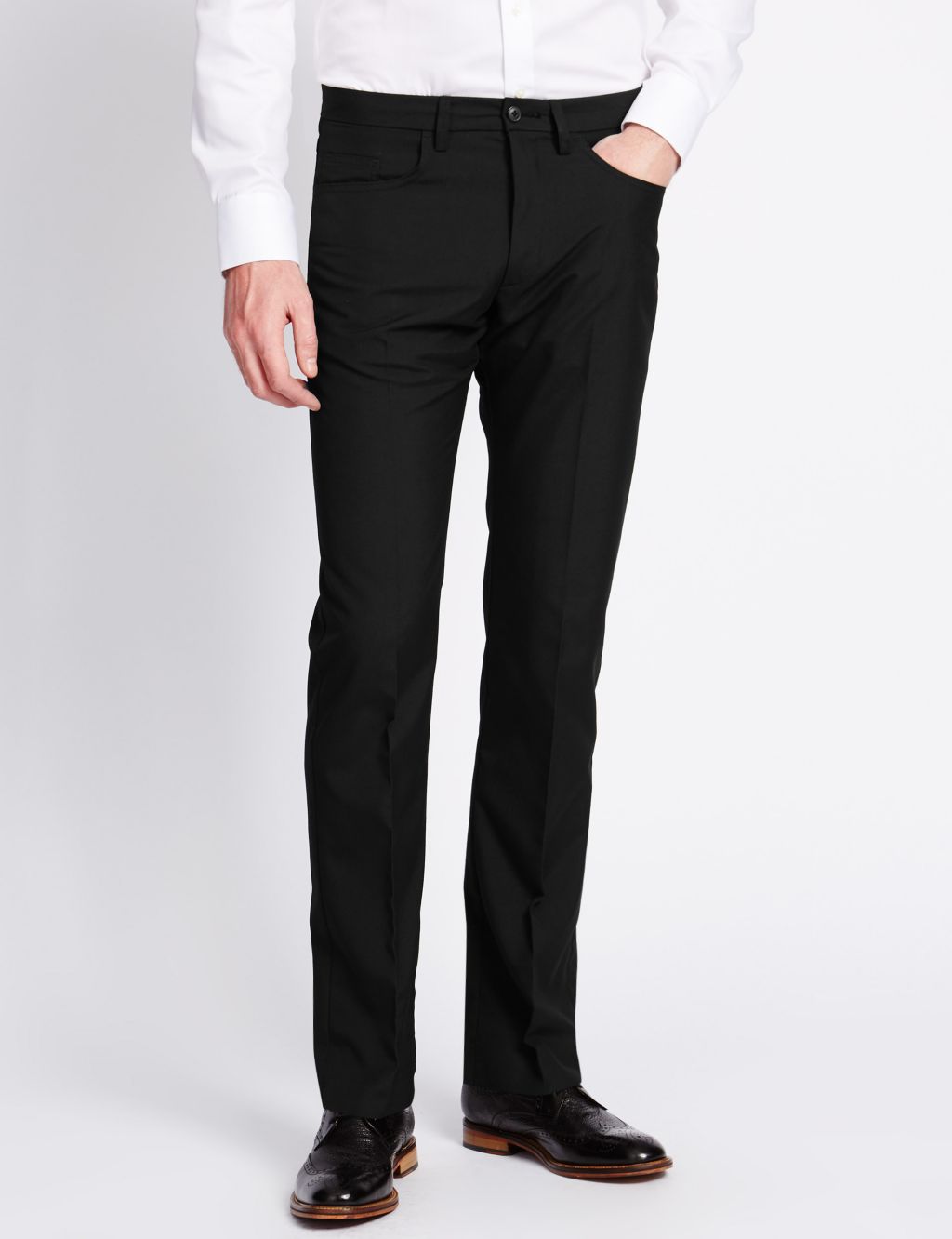 Slim Fit Jean Style Trousers 3 of 3