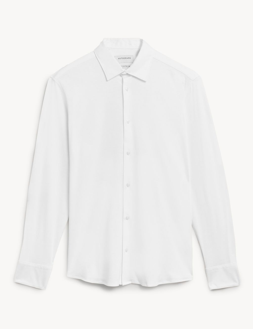Slim Fit Jersey Cotton Shirt | Autograph | M&S