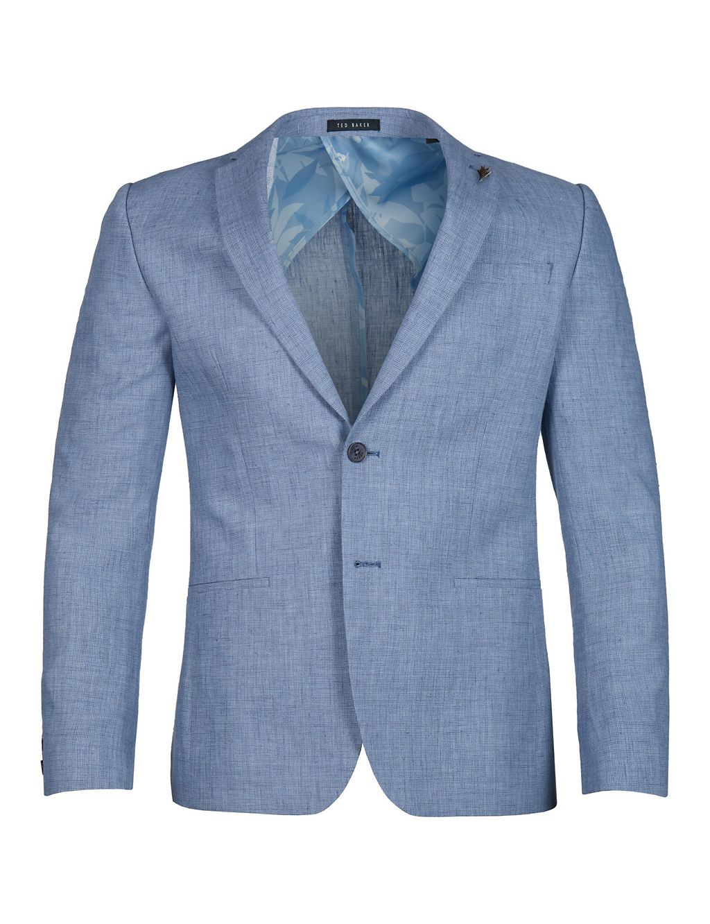 Slim Fit Linen Rich Suit Jacket 1 of 5