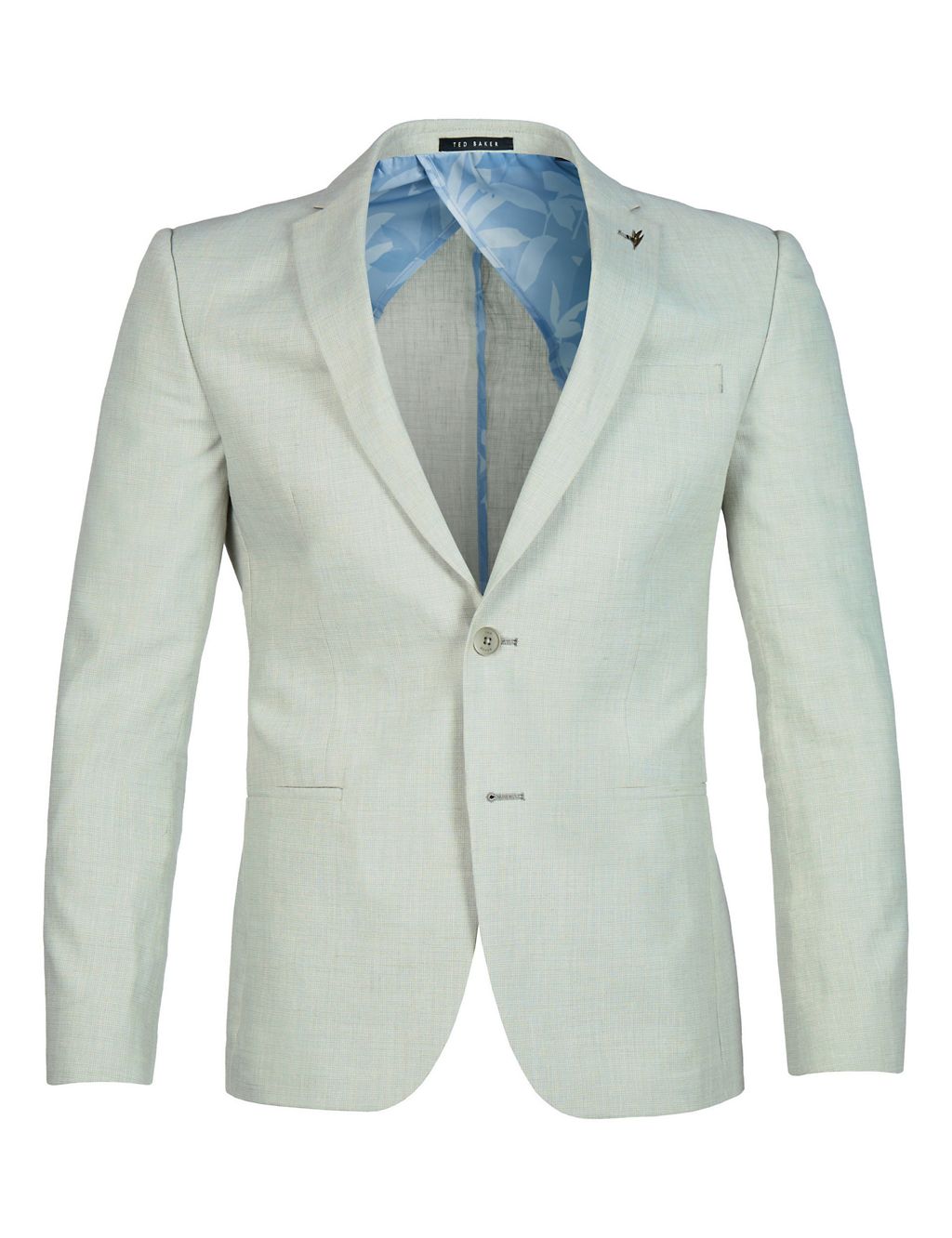 Slim Fit Linen Rich Suit Jacket 1 of 7
