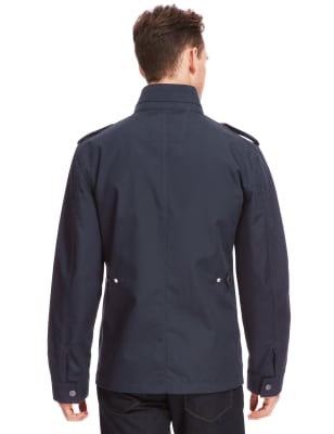 Mens slim fit field on sale jacket