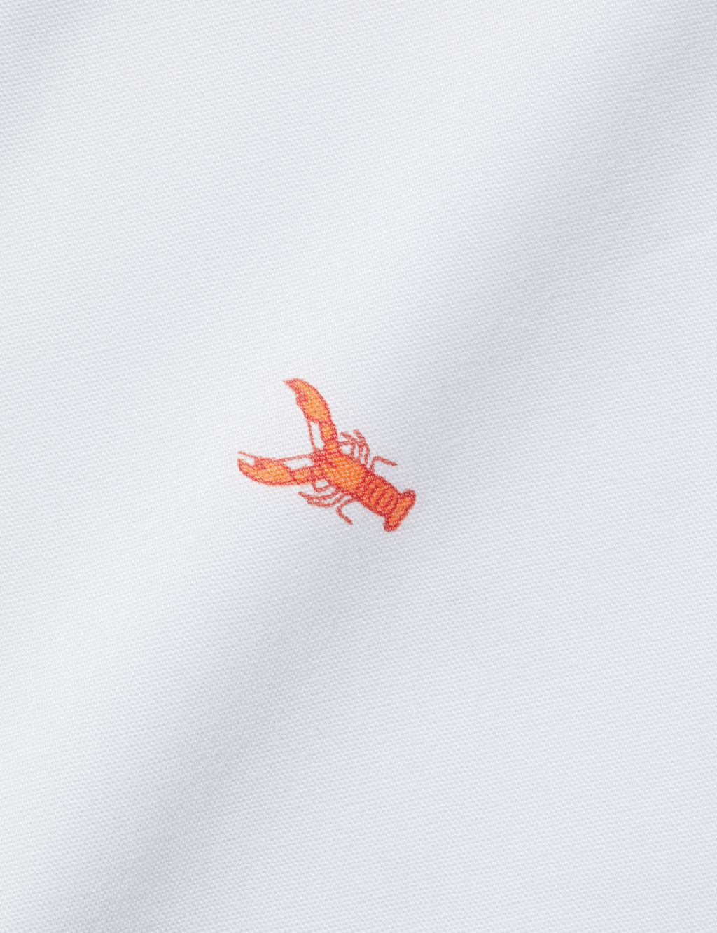 Slim Fit Non Iron Pure Cotton Lobster Shirt 5 of 5