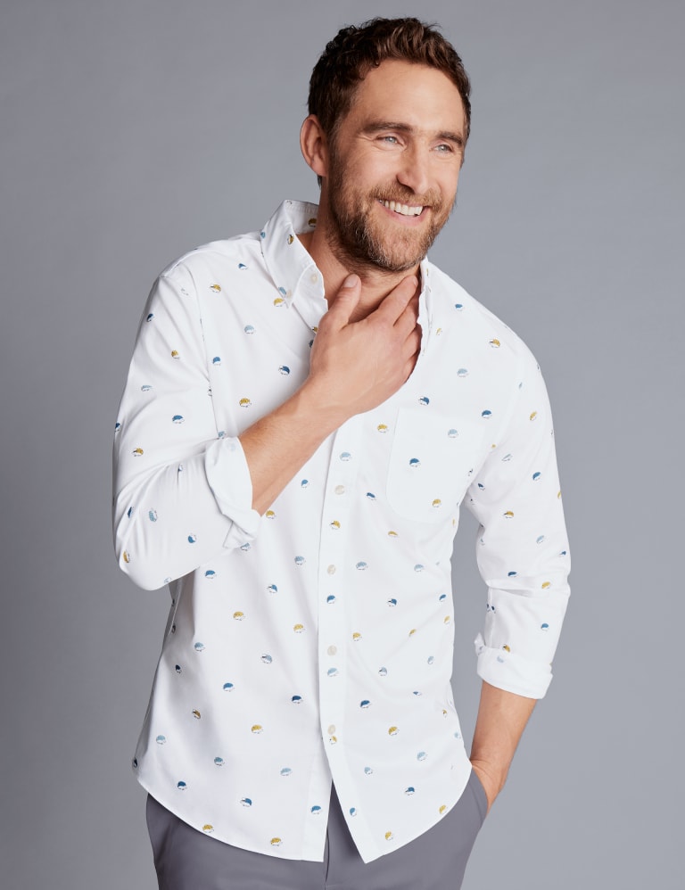 Charles tyrwhitt non hotsell iron slim fit