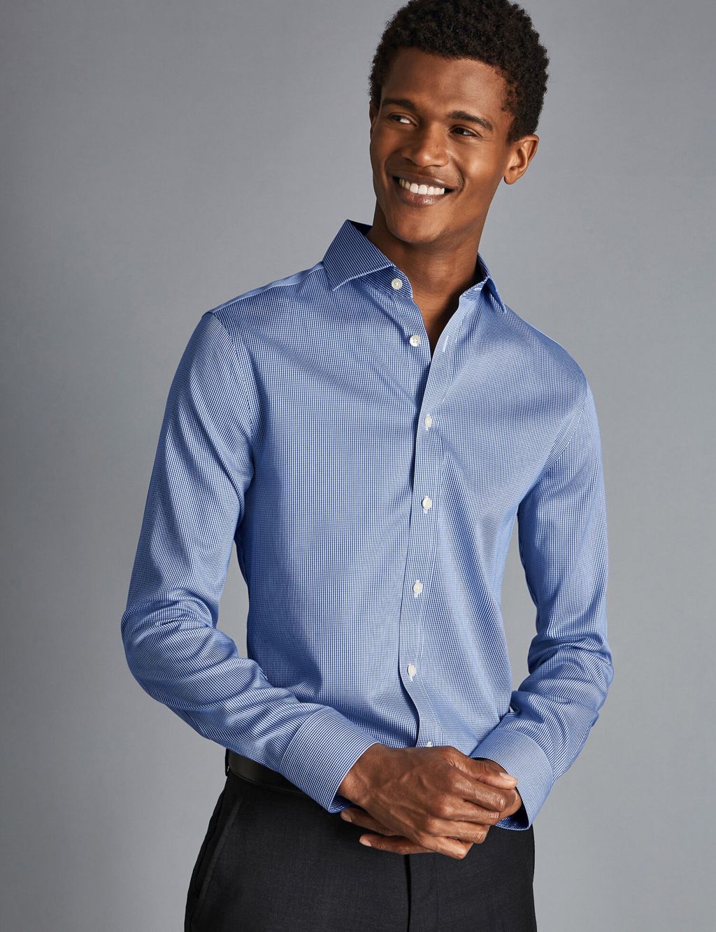 Slim Fit Non Iron Pure Cotton Shirt 3 of 6