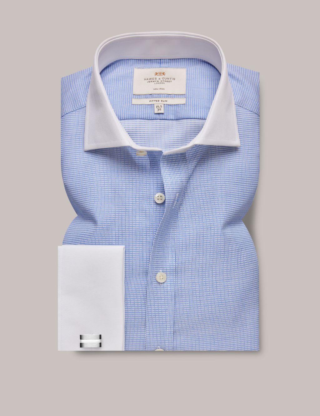 Slim Fit Non Iron Pure Cotton Shirt 3 of 3