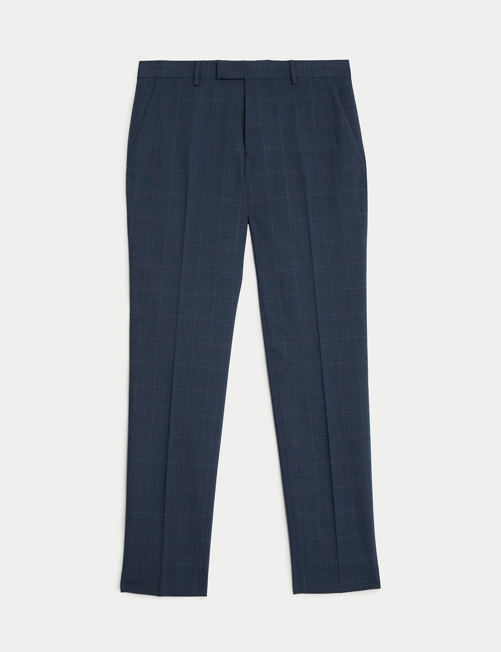 Slim Fit Prince of Wales Check Suit Trousers 1 of 6