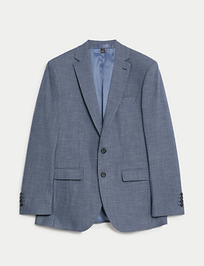 Slim Fit Puppytooth Stretch Suit Jacket Image 2 of 7