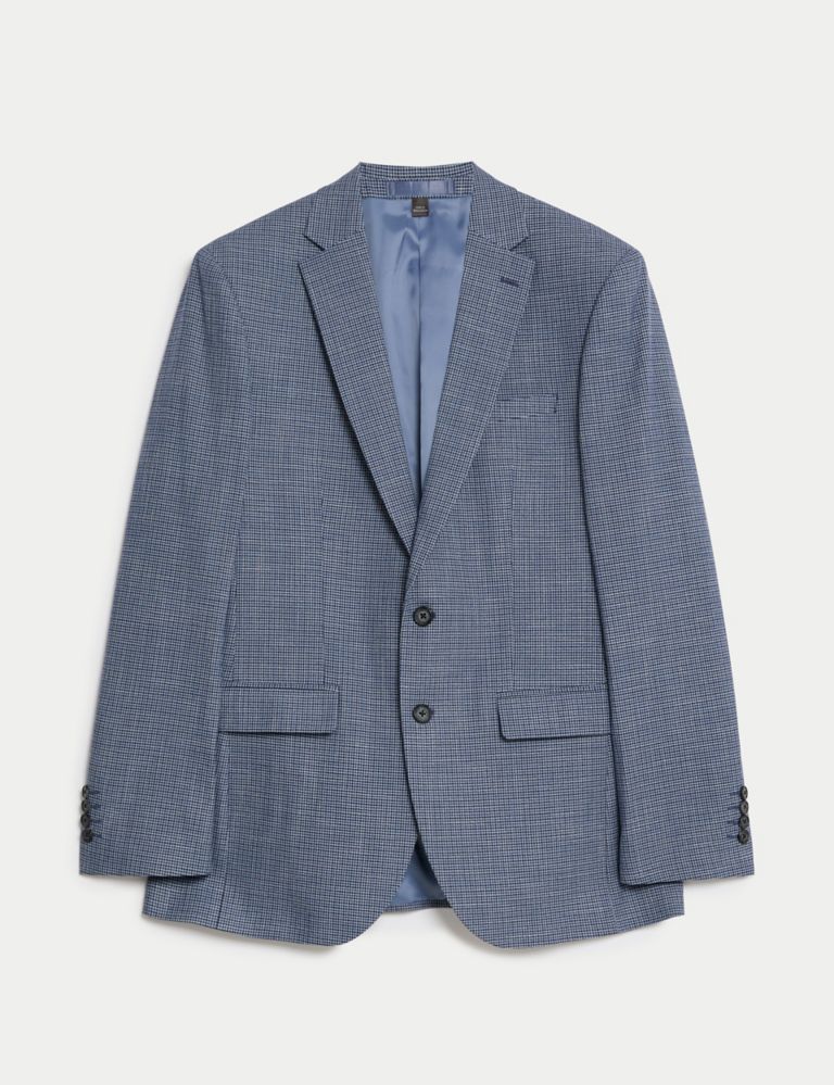 Slim Fit Puppytooth Stretch Suit Jacket 3 of 7